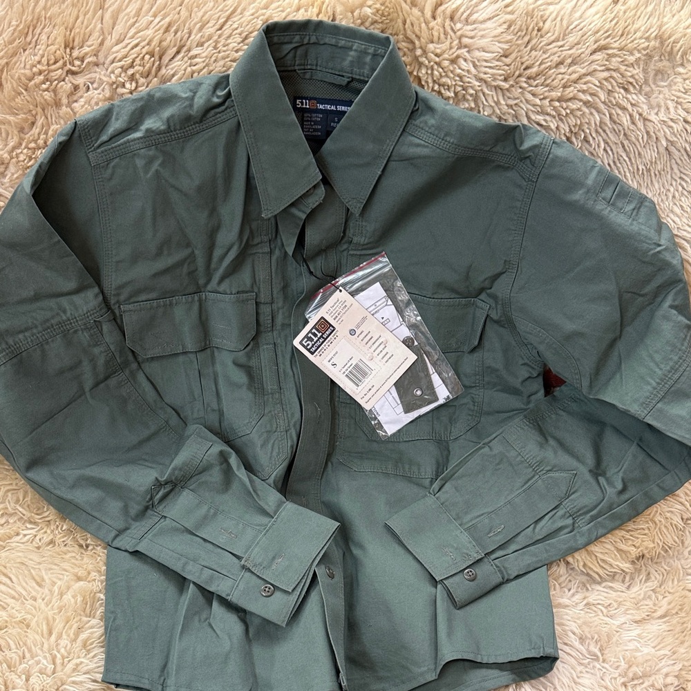 🆕 5.11 Tactical Olive Green Shirt 🆕